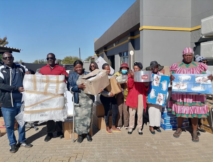 Tobias Tobias Hainyeko constituency supports small business owners