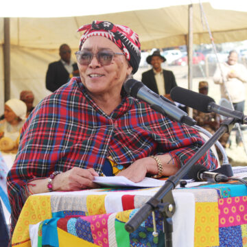 Witbooi Unity of purpose key to sustainable development