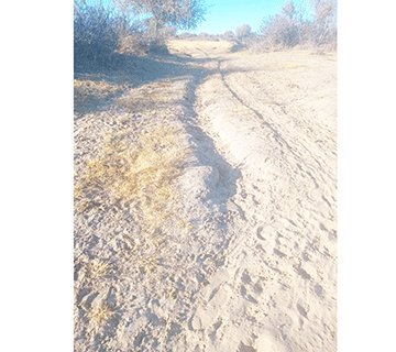 Epukiro sand roads torment users 