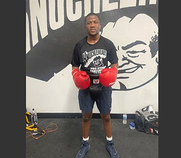 Flame-jpg- Nangolo embraces intense Vegas training ahead of title fight