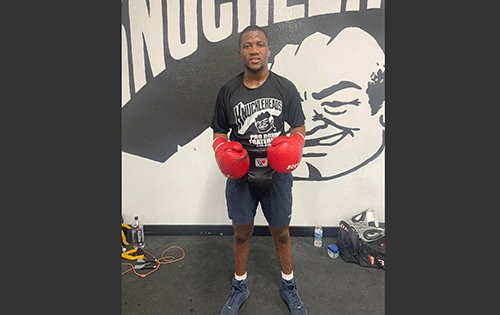 Nangolo embraces intense Vegas training ahead of title fight 