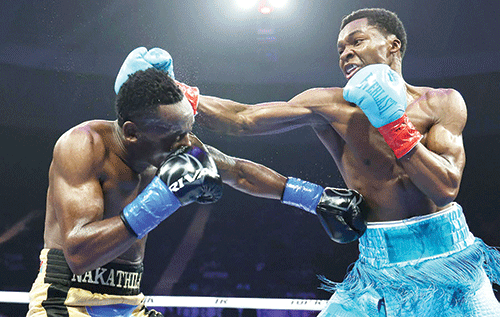 Nakathila falls to Mason after valiant effort 