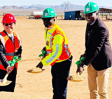 NamPower breaks ground for biggest solar plant …N$1.8 billion investment to be completed in 18 months
