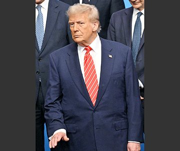 Trump reassures allies as NATO agrees ‘historic’ spending hike 