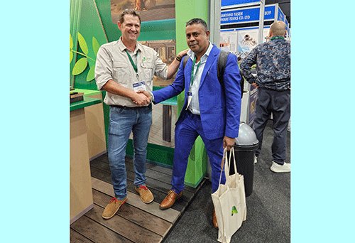 WPC Acacia-Composites represent Namibia at WoodEX for Africa