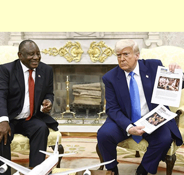 Five African presidents meet Trump at White House