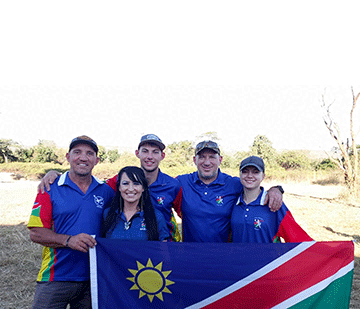 Namibia scoops medals in Zambia