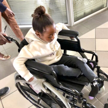 Disabled child ‘I carried my child 16km to school‘ …says mother of a child with disability