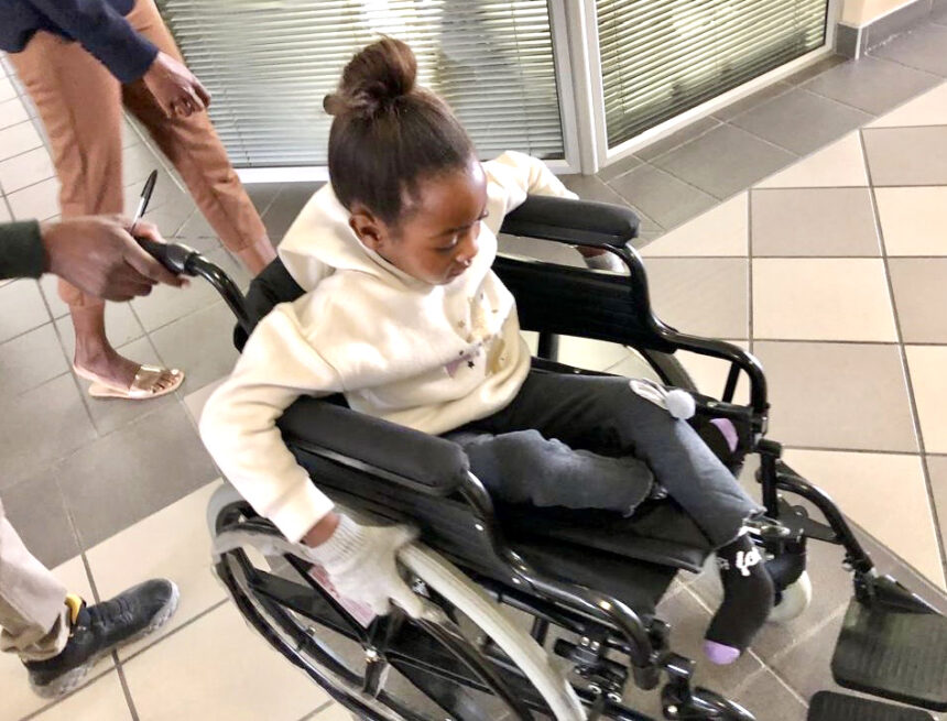Disabled child ‘I carried my child 16km to school‘ …says mother of a child with disability
