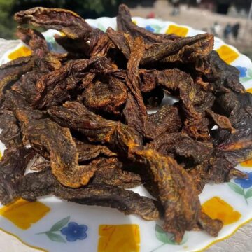Dried meat Eedingu paife otadi i koushimba