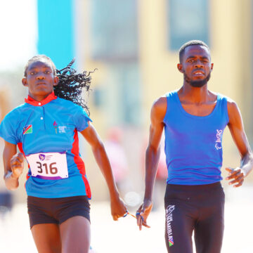 Hamukwaya happy with athletes’ performance