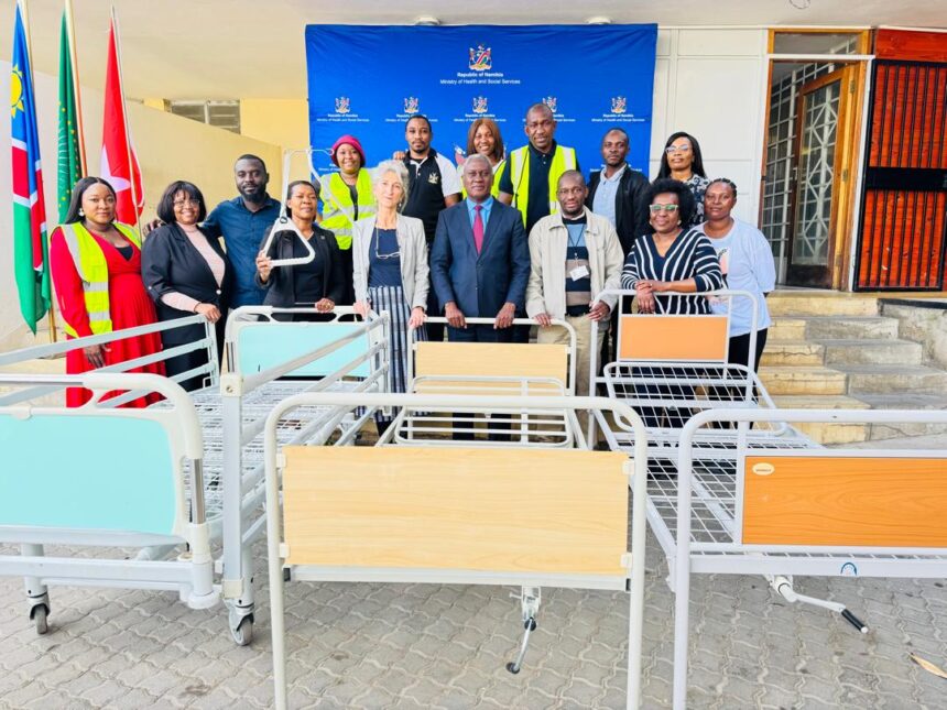 Ministry receives hospital beds