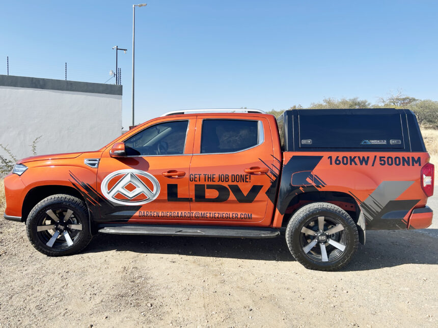 LDV’s T60 Max delivers more power …as the two-litre bi-turbo diesel engine turns heads