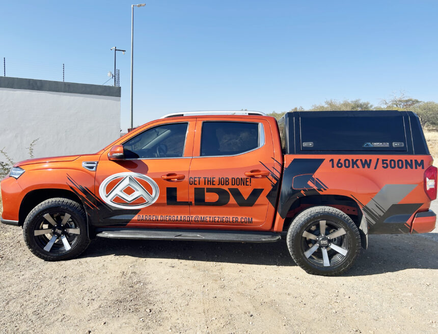 LDV’s T60 Max delivers more power …as the two-litre bi-turbo diesel engine turns heads