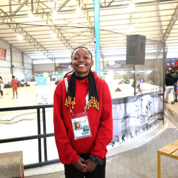 Mieze 1 jpg Namibian teen referee Meunae Mieze dreams of NBA officiating