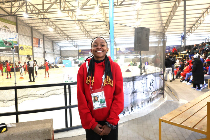 Namibian teen referee Meunae Mieze dreams of NBA officiating