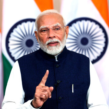 India’s Modi in Namibia on Wednesday …expected to address Parliament 