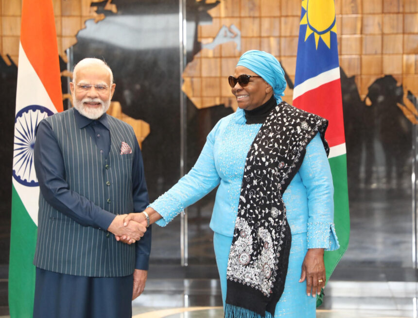 Namibiab ge Indiab ǂurusib ǂnamipe ūhâ ǂâiǀgauba ra ǁkhoreǁhare 
