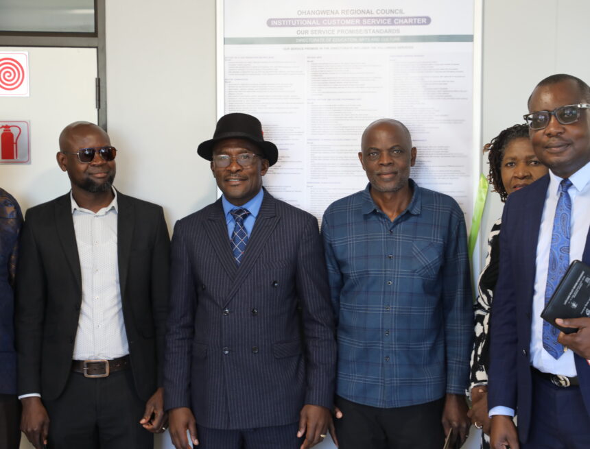 Ohangwena Ohangwena education launches service charter