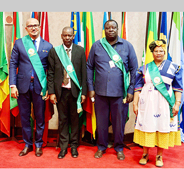 Namibian MPs sworn into Pan-African Parliament