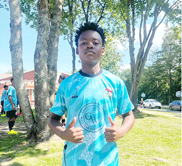 Popyeni Namibian teen midfielder shines on global stage