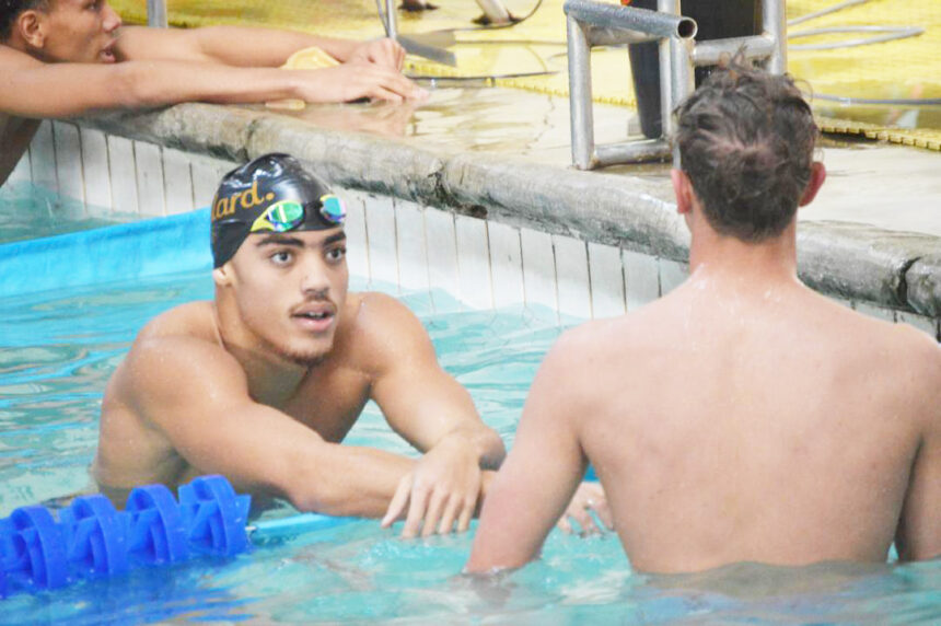 Rising stars make waves at swimming championships