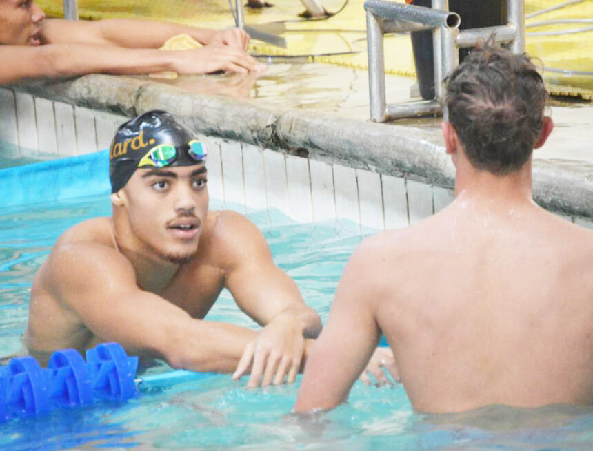 Rising stars make waves at swimming championships