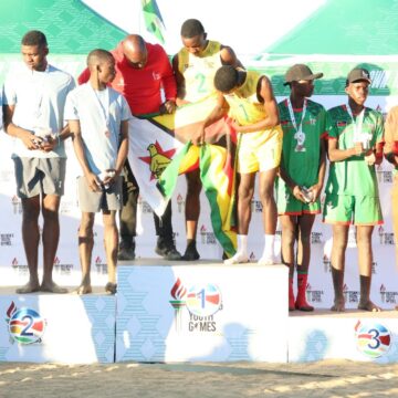 Namibia clinch silver in inaugural beach volleyball