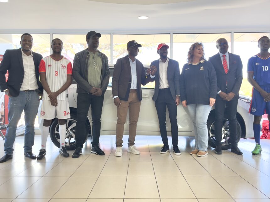 Toyota sponsors N$300 000 vehicle for Warriors World Cup campaign