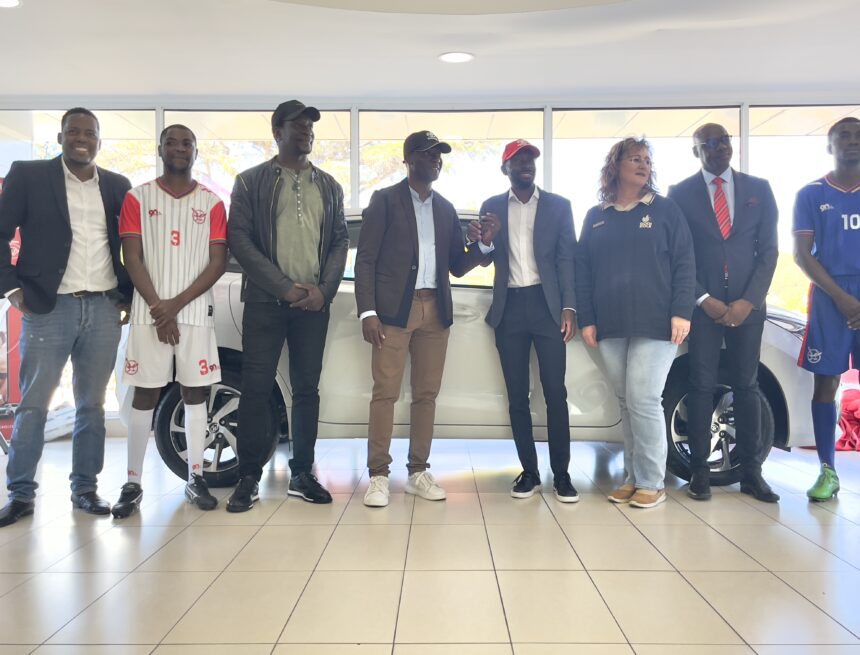 Warriors 2 Toyota sponsors N$300 000 vehicle for Warriors World Cup campaign