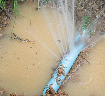 burst pipes Elelo lyondoolopa lyOshakati lya indile oshigwana shi lopote ominino dha topa