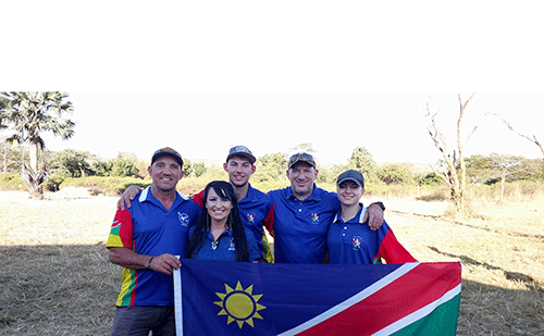 Namibia scoops medals in Zambia