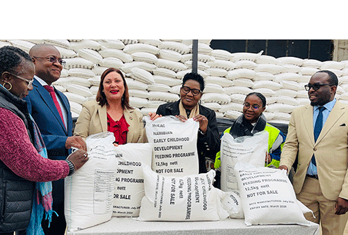 Govt pumps N$29m in food for ECD centres … Erongo gets 2 500 instant pap bags 