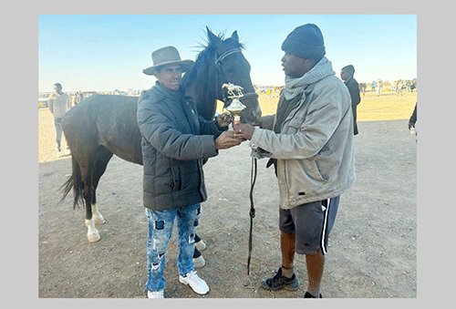 Vaalgras community hosts annual horse racing derby 