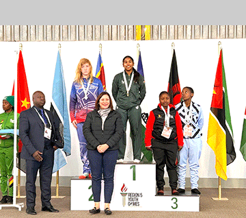 Karate Karate juniors set Region 5 Games ablaze