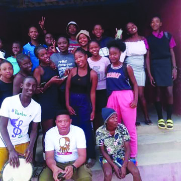 Outjo 1 Oley Bakan inspires through music