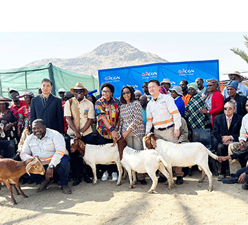 Swakop Swakop Uranium to distribute goats, sheep … 30 farmers benefit in Erongo