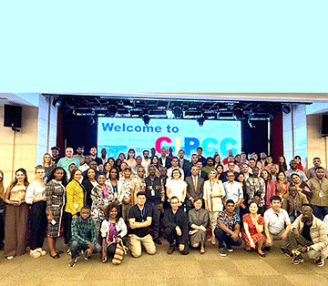 Over 100 journalists attend the CIPCC programme