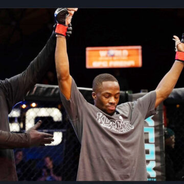 Hinda shines in professional MMA debut 