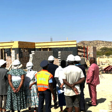 Khorixas VTC hostel construction progressing