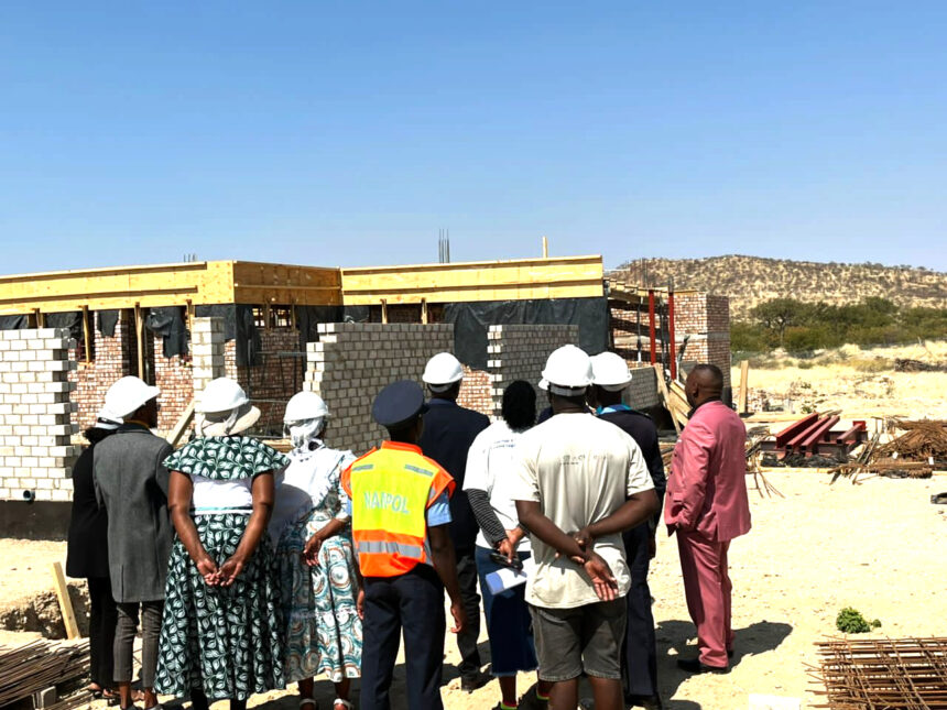 Khorixas VTC hostel construction progressing