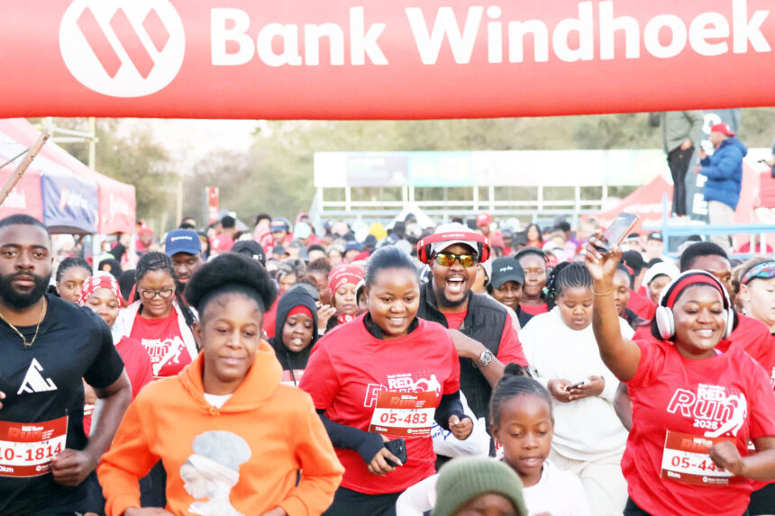 Over 2 000 participate in the Red Run