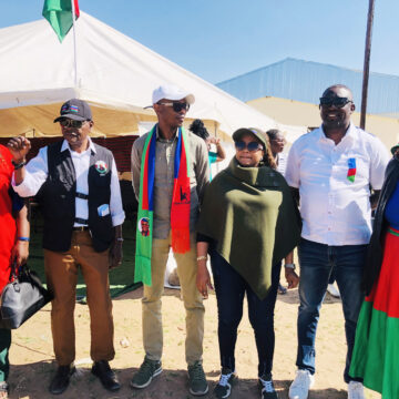 Swapo sings from unity hymn book … as Namandje takes gospel to Nkurenkuru 