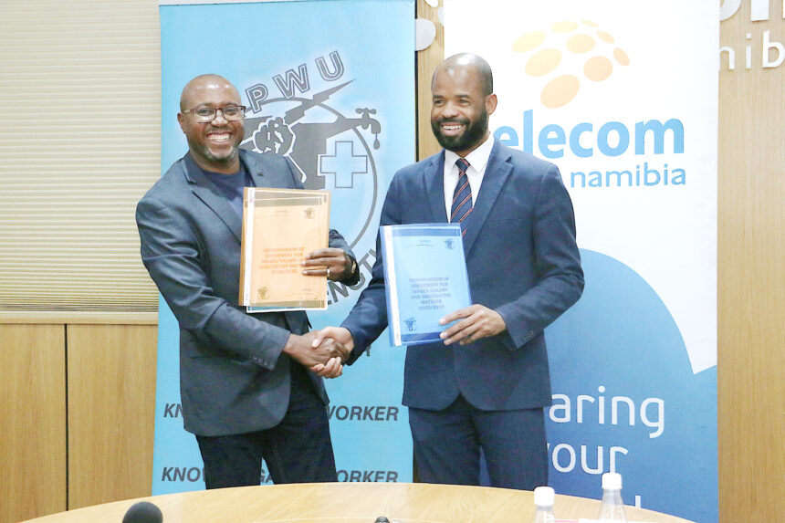 Telecom and union agree on salary increase