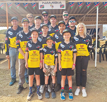 Namibian Motocross team delivers in Zimbabwe