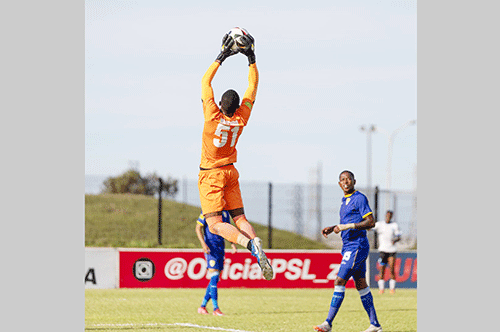 Ndisiro-1 Ndisiro became goalkeeper ‘under duress’