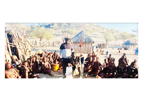 Ovahimba bemoan exploitation …paid N$2 to perform for visitors daily