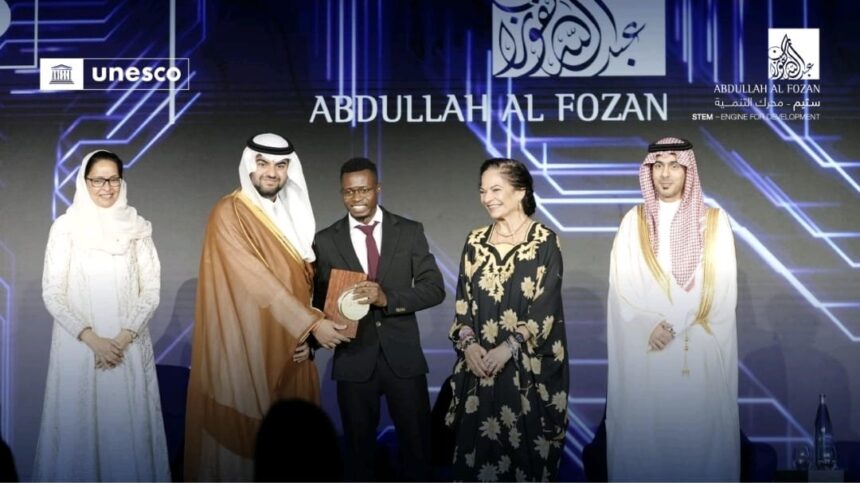 Namibian scoops international STEM honour