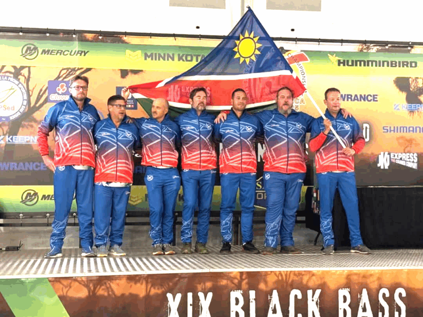 Namibian bass anglers cast for glory on world stage 