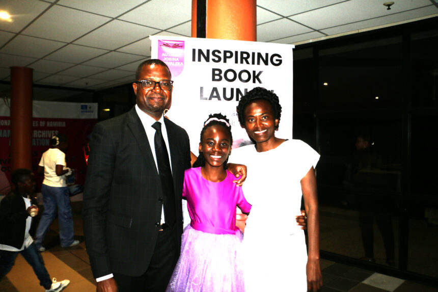 Teen launches first book 